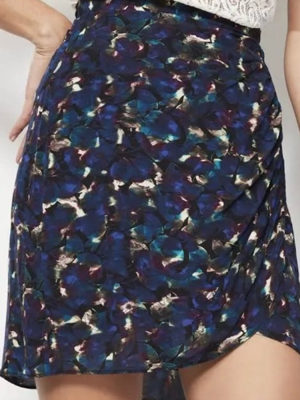 The Kooples Floral Skirt